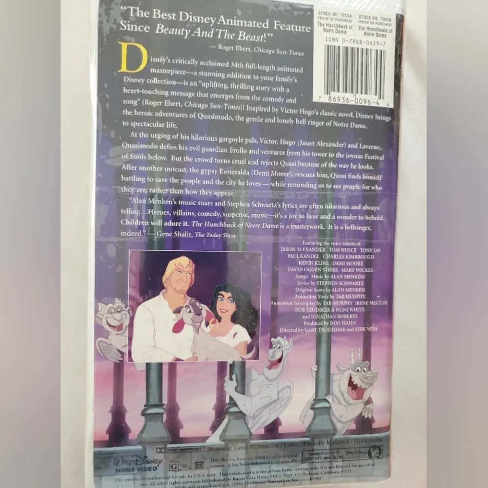 Disney vintage hunchback
